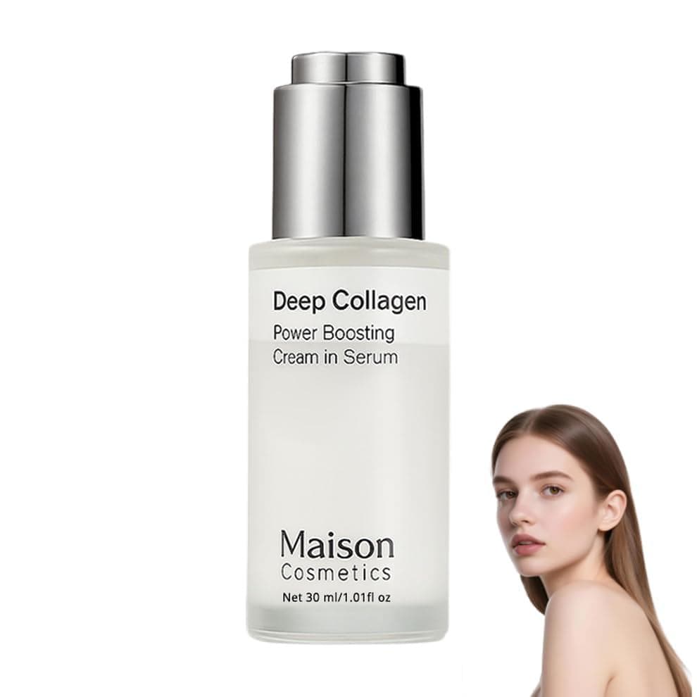 Maison Deep Collagen Serum Coreia, 2026 Volufine |     Sérum de colágeno coreano, adequado para pele madura, contém ácid