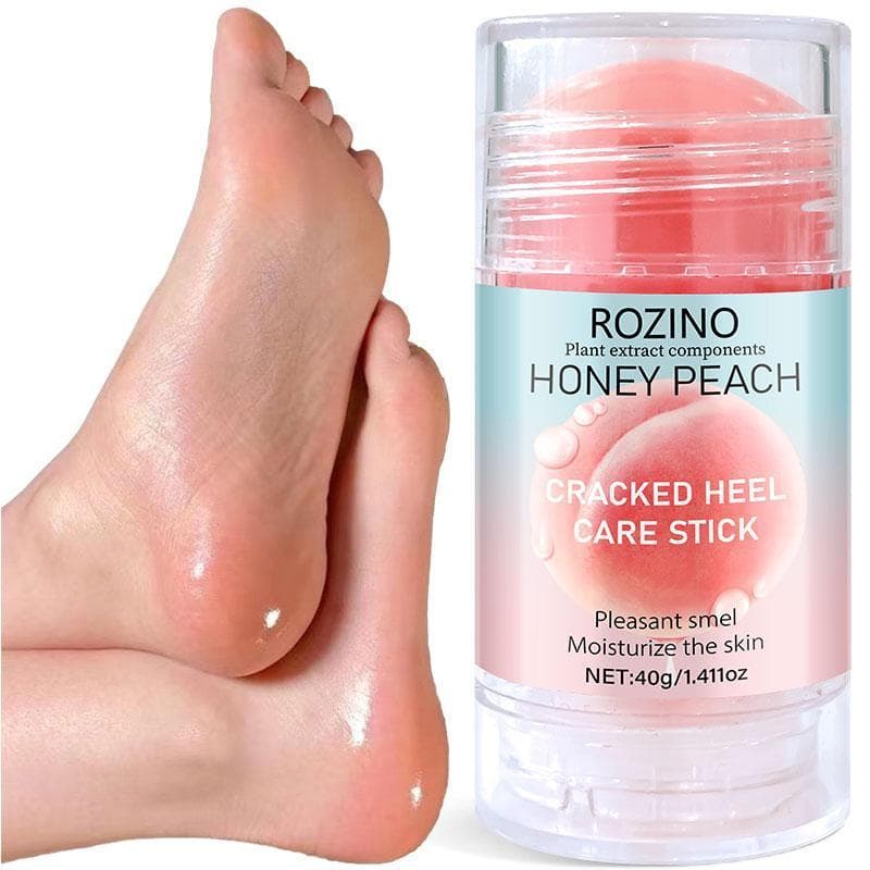 This honey peach hand and foot chap care stick adds honey peach essence, with sweet fragrance. Moisturize and hydrate, q