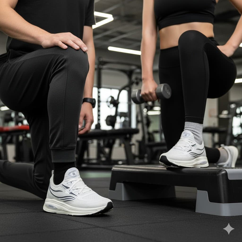 Tênis para Academia Treino Caminhada Leve Confortável Esportivo Lançamento + Envio Imediato