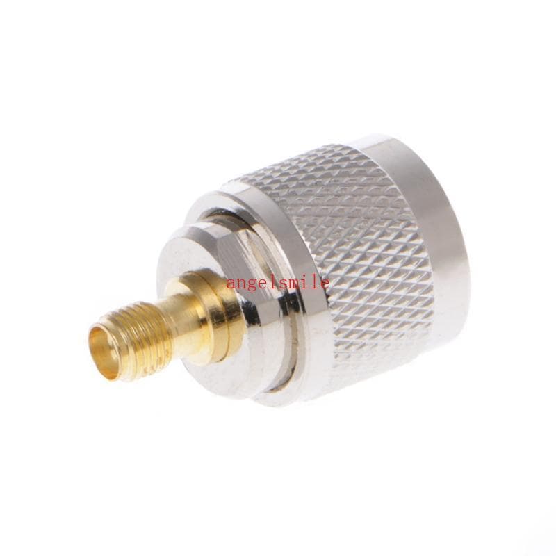 Fêmea SMA Para UHF PL259 PL259 Adaptador Conectores Coaxiais metal Reto