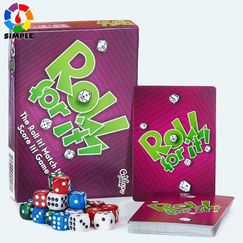 Calliope Roll for It! – Fast Dice Rolling Game of Luck & Strategy for 2–4 Players Ages 8+ | Quick Family Board Game Nigh