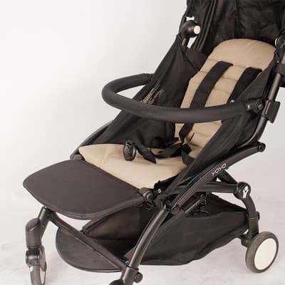 Yoyoyo vo yoya Acessórios para carrinho de bebê, apoio para os pés, extensão do Pedal, apoio de braço médio ajustável, U