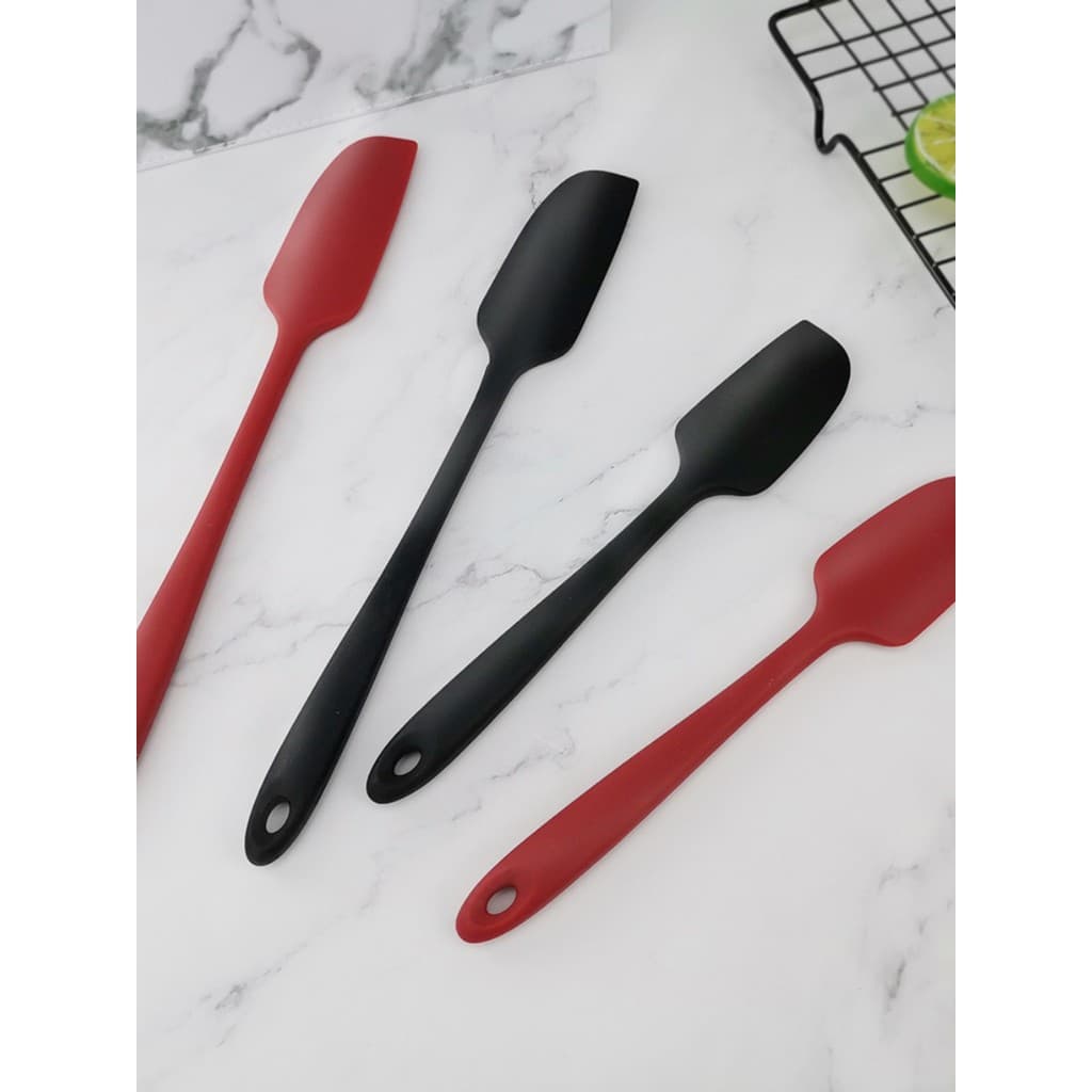 Espátula de bolo de Silicone fina integrada de 27/21 CM Espátula de loja de creme de bolo resistente a altas temperatura