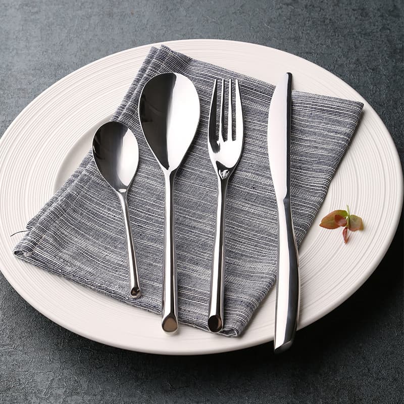 Estilo ocidental casa comer bife ocidental talheres colher conjunto de três peças 304 conjunto de talheres de aço inoxid