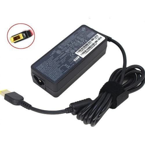 Carregador Para Lenovo T440 T450 T460 T470 Plug Retangular