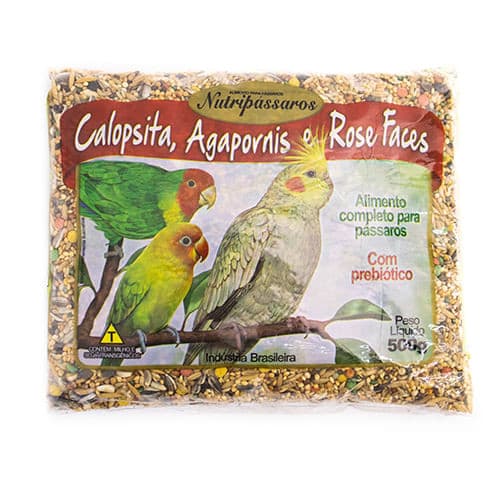 Ração Nutripássaros Calopsita - 500g