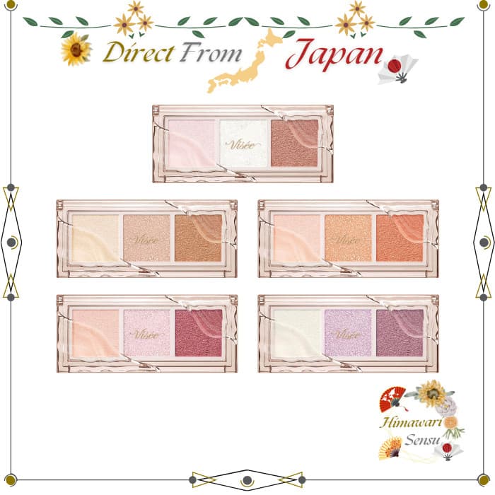 Visee Killer Eye Trio Eyeshadow Glitter Makeup【 Direct from Japan 】