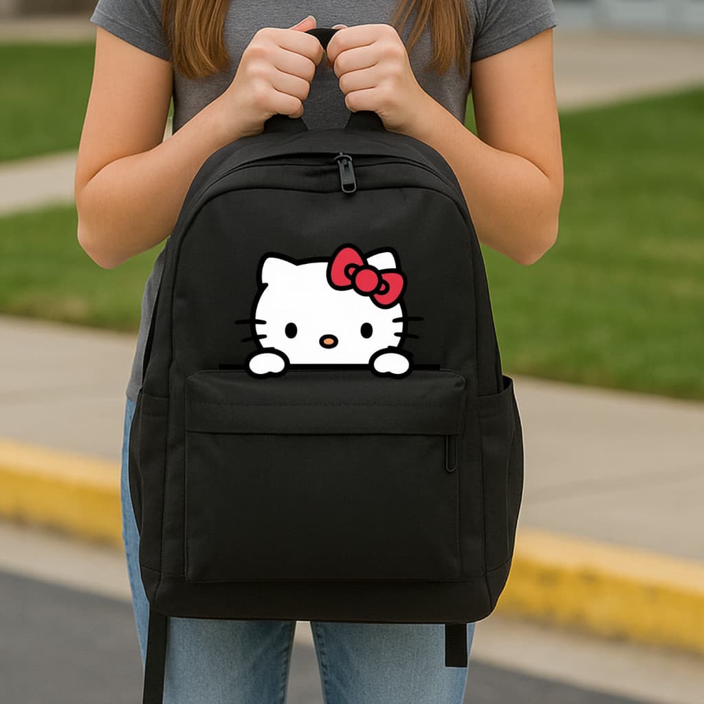 Mochila hellokitty Escolar infantil meninas mochilas delicadas e bonita meninas