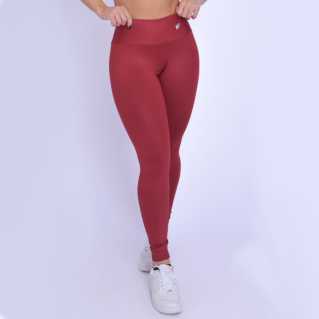 Calça Legging Academia Feminina Suplex Cintura Alta