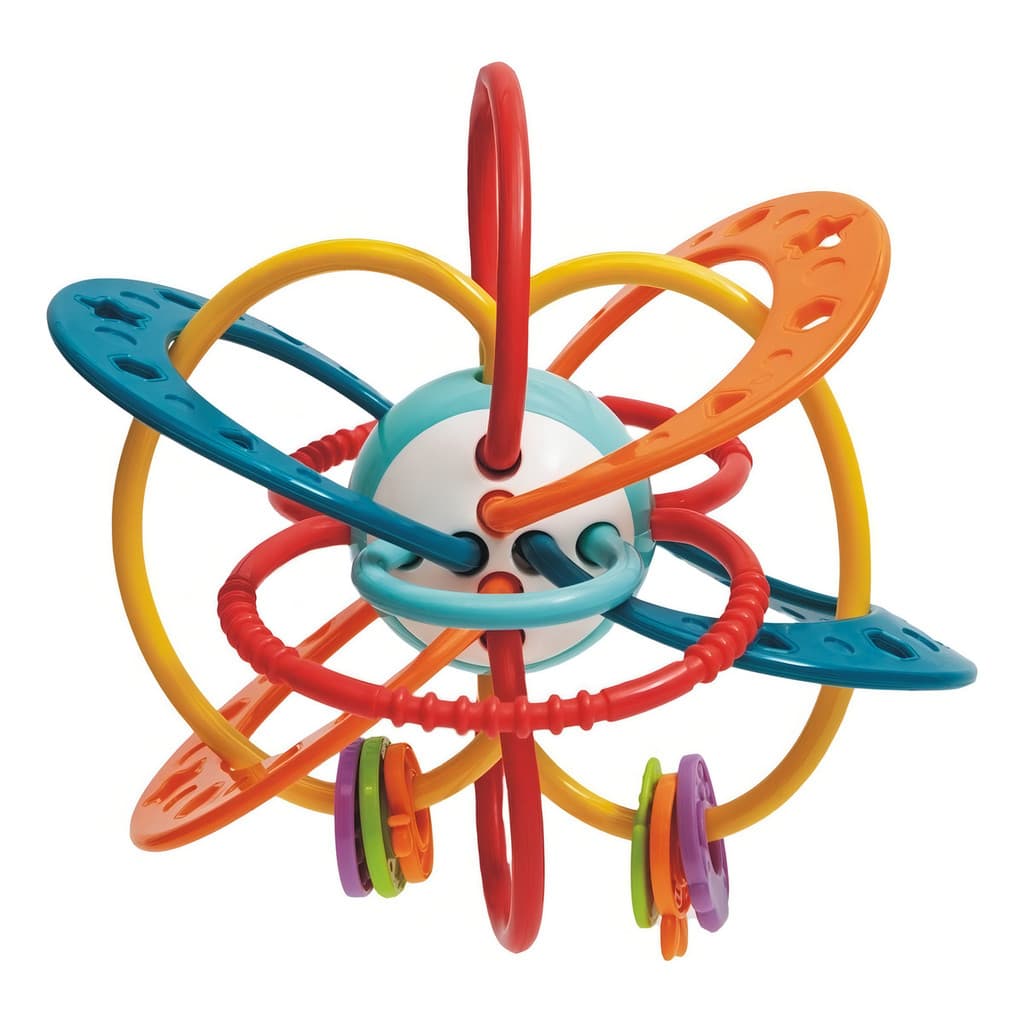 Brinquedo Interativo Com Chocalho e Mordedor Space Ball Buba