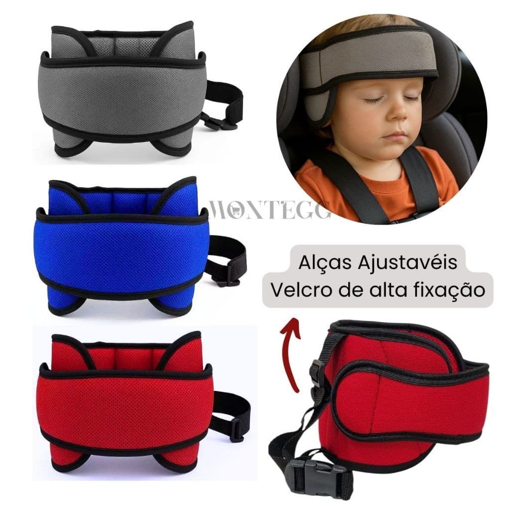 Apoio Suporte De Cabeça Infantil Para Carro Apoio Protetor de Cabeça Carro Almofada Pescoço Bebe