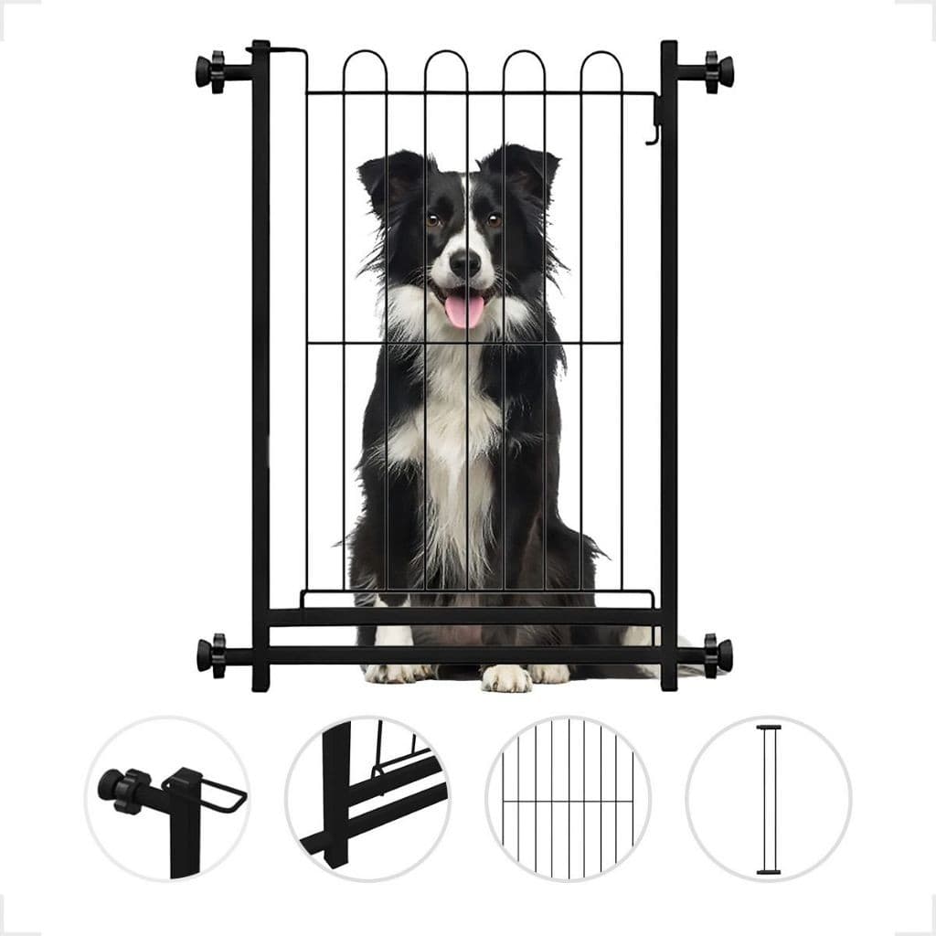Grade Portão Proteção + Extensor Pet Cachorro 69 A 84 Cm Criança Cães
