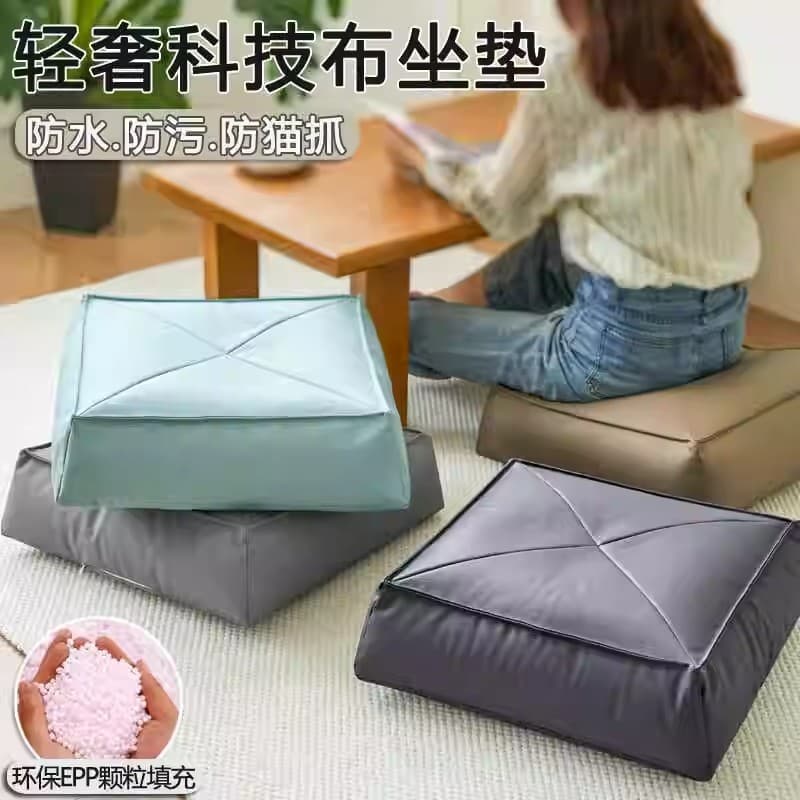 Bay janela Tatami engrossado pequeno cais estilo japonês Futon couro piso meditação almofada preguiçosa varanda quarto