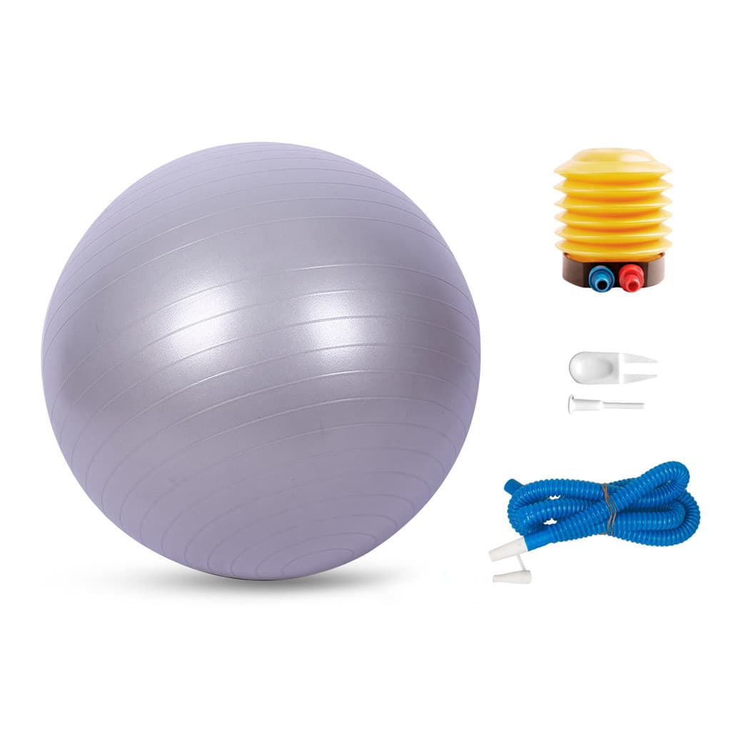 Bola Pilates 65cm Yoga Abdominais Funcional com Bomba 150kg