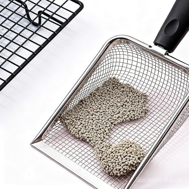 1/2/3 Unidades Pá De Areia Felina Filtra Rapidamente SuperfíCie Lisa Grip ConfortáVel Material DuráVel