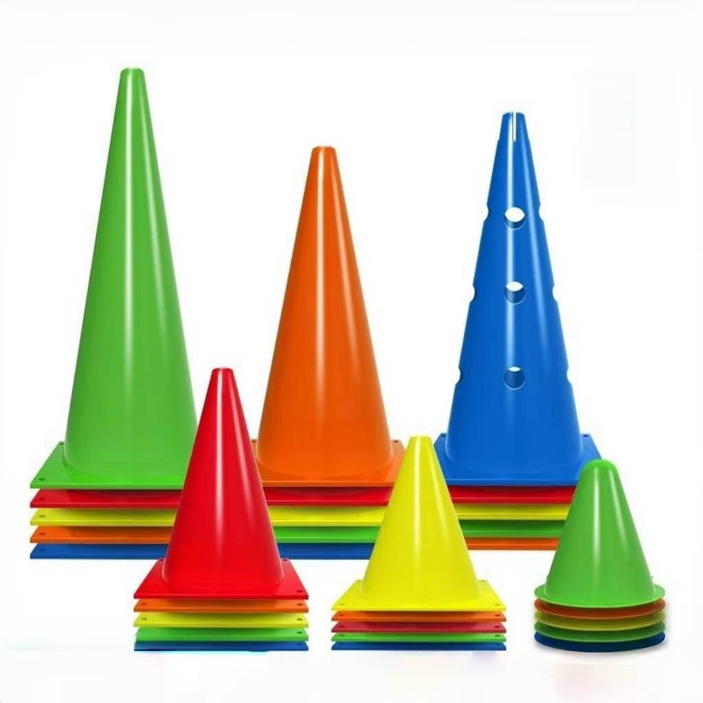 Logotipo barril obstáculo obstáculo futebol treinamento haste crianças física Fitness basquete equipamento auxiliar Cone