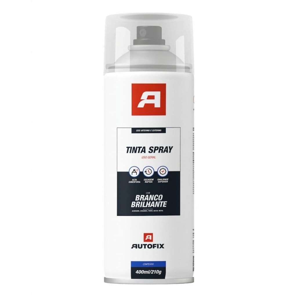 Tinta Spray Uso Geral Alta Cobertura Secagem Rápida Multiuso Madeira Metal Plástico Ok