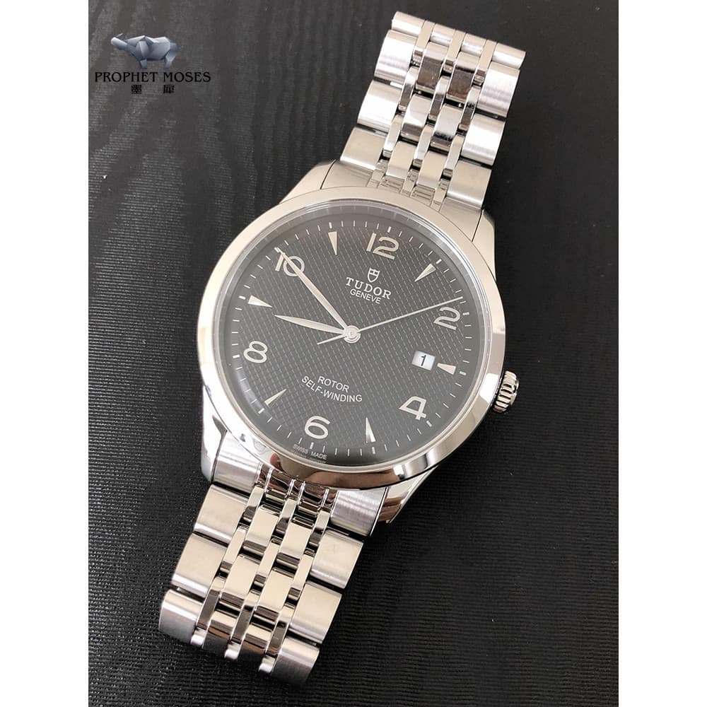 Relógio masculino TUDOR TUDOR 1926 Série 41 M91650-0002 placa preta