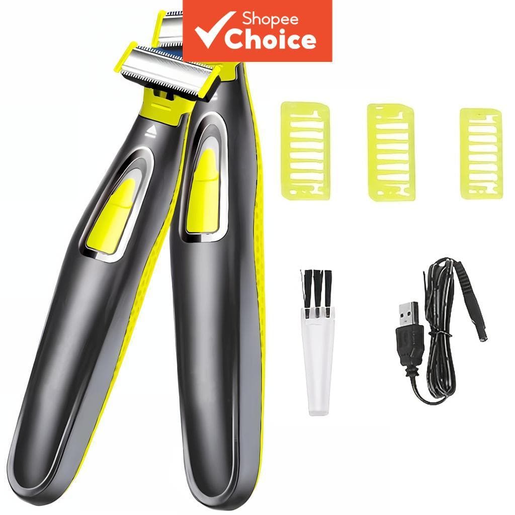 GW-9866 Barbeador E Aparador Elétrico-Ferramenta Multifuncional Unissex Recarregável Por USB