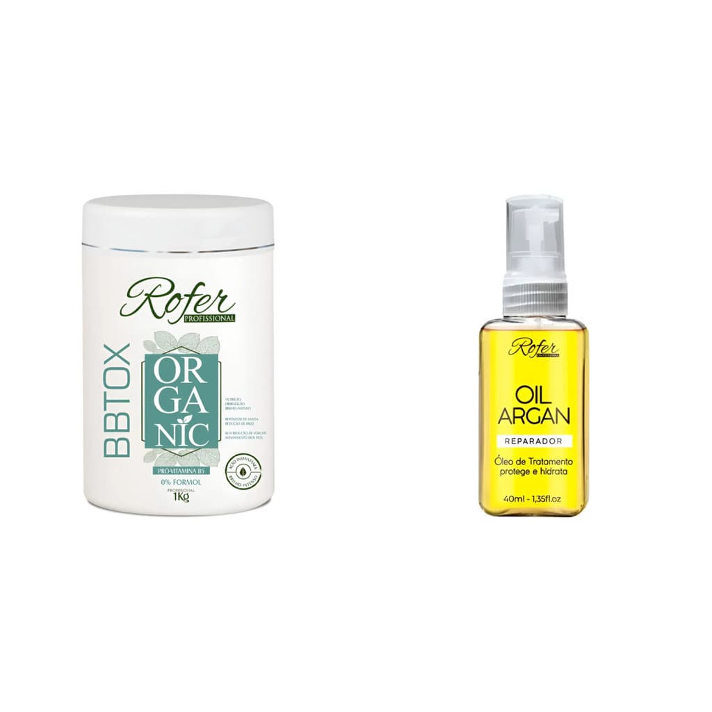Kit Botox Capilar + Oleo Reparador Oil Argan