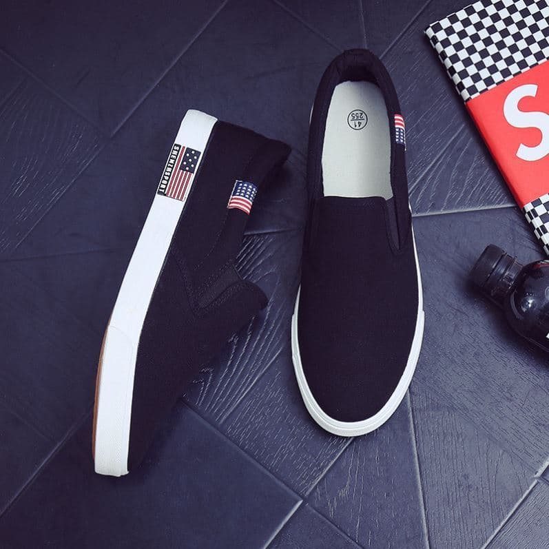 Casal estilo tênis 2023 outono Plus Size sapatos de lona dos homens capa pés sapatos masculinos versão coreana Casual es
