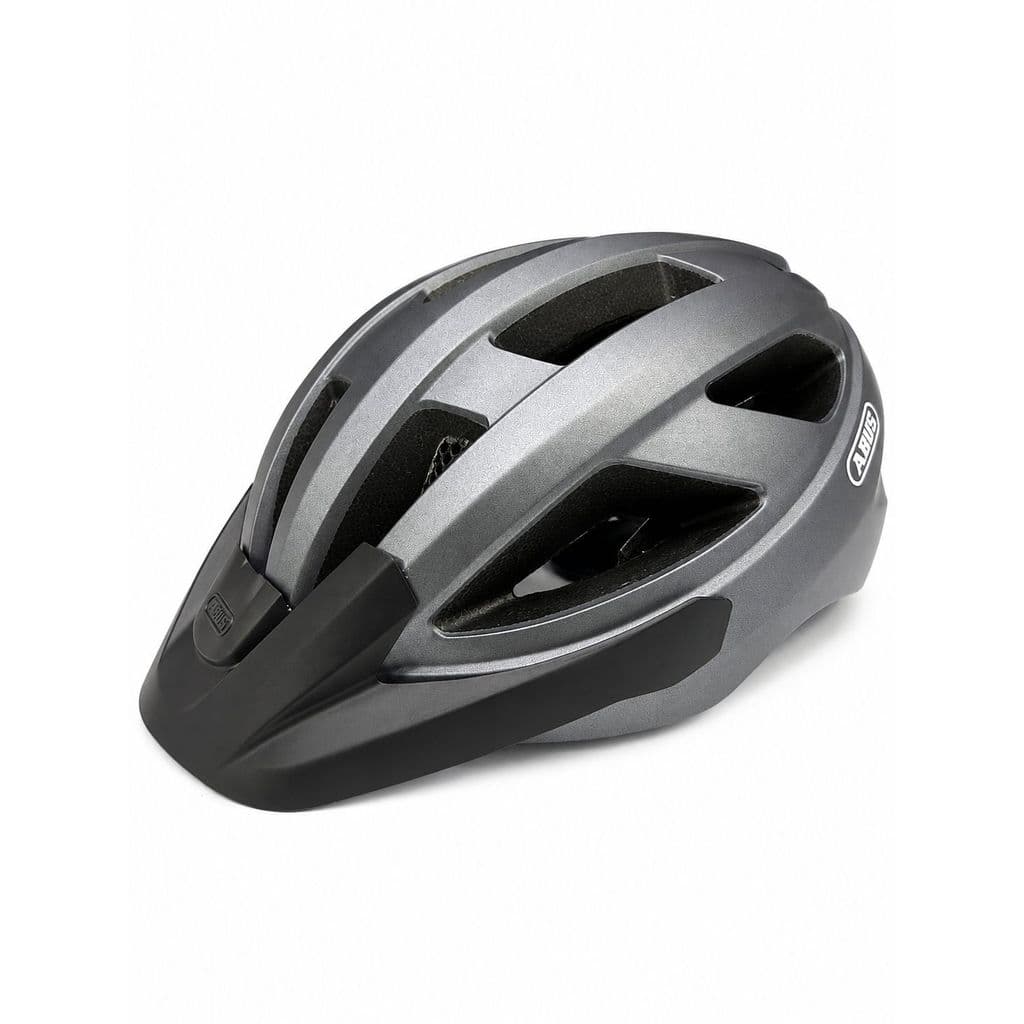 Capacete Ciclismo Abus Macator Titan (Cinza) Tamanho G (58-62)