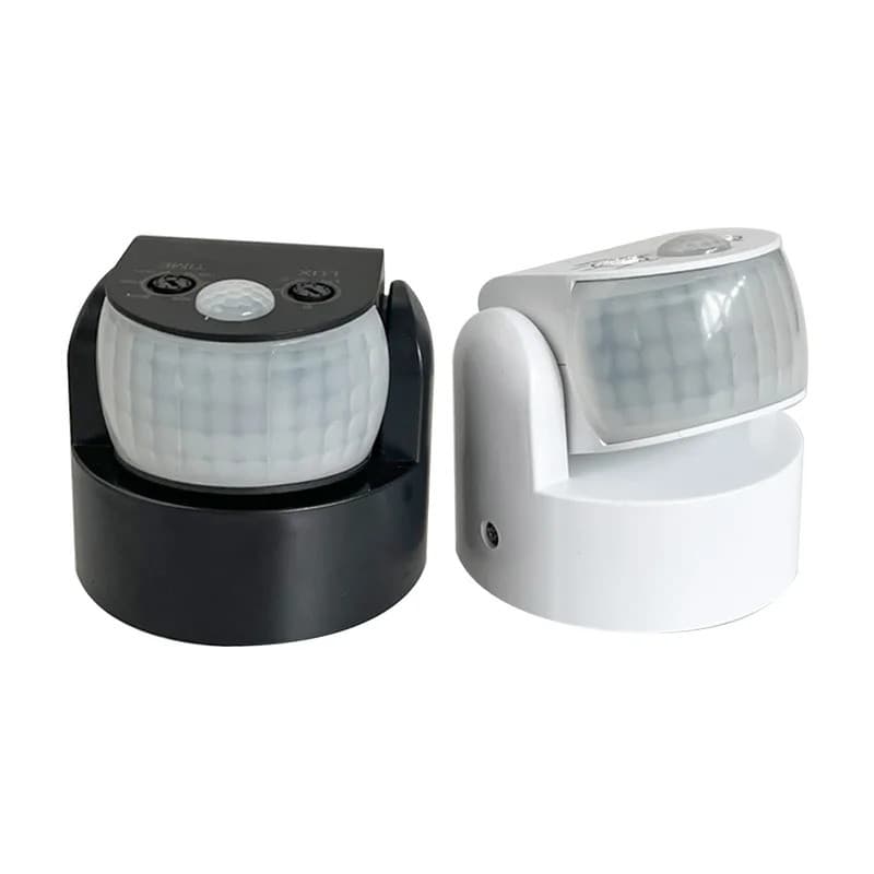 Interruptor de Luz com Sensor de Movimento LED PIRS24 de Indução com Dupla Sonda, Controlador de Detecção de Movimento p