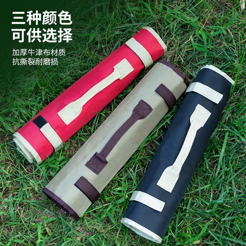 Bolsa de armazenamento para estacas de barraca de camping ao ar livre, acessórios para toldo, estacas de barraca fixas,