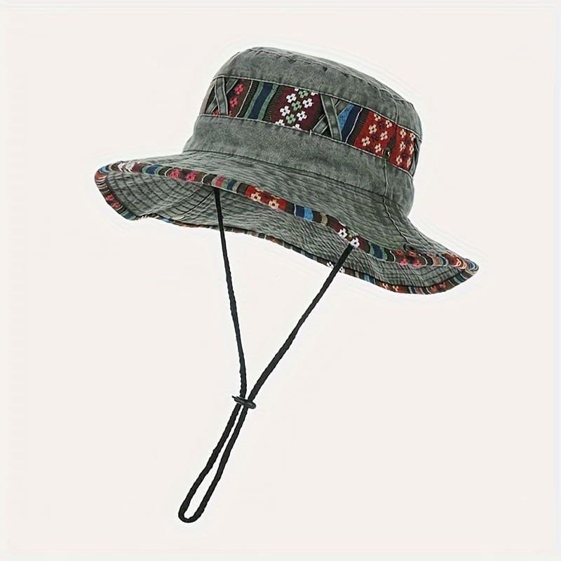 Men Foldable Outdoor Summer Sun Hat, Bucket Hat For Beach And Fishing-&--&*&&*&-&&&*-&&&-&-&&