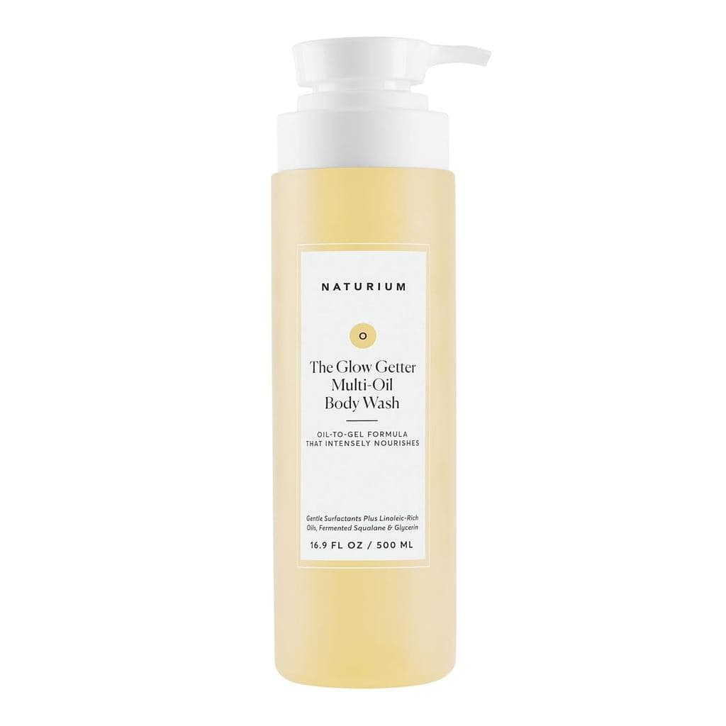Naturium The Glow Getter Sabonete Líquido Hidratante Multi-Oleos para o Corpo, Limpador Suave, 16,9 oz ZFGG