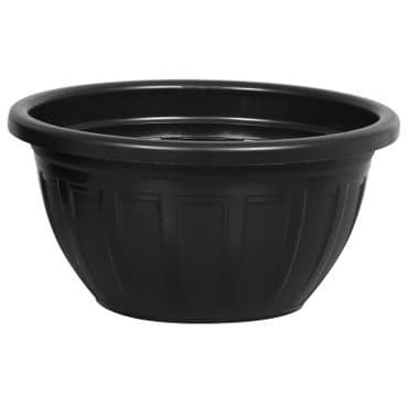 Kit Cuia Vaso Florença 4 Litros Rischioto Preto 10 unidades
