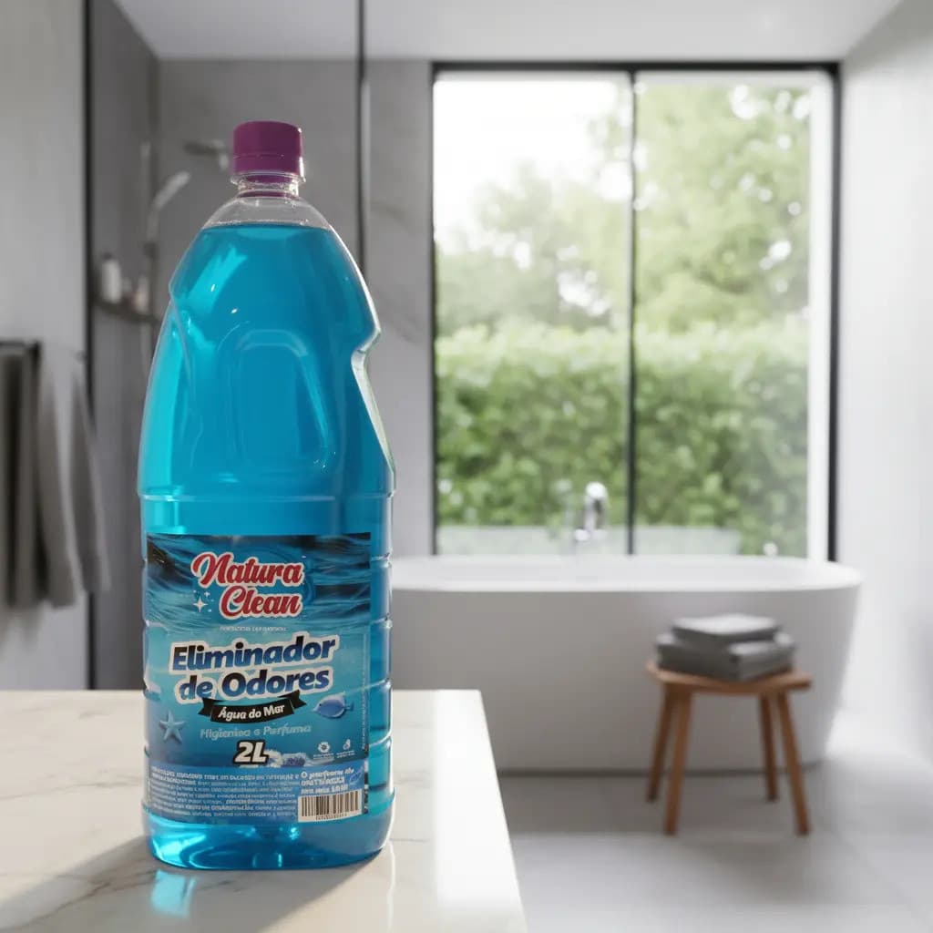Eliminador De Odores Água Do Mar Natura Clean 2 Litros