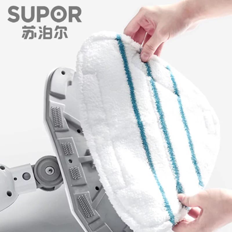 Supor SCT23A-15 Toalhetes de esfregão dedicados a vapor SUPOA Esfregão de substituição de pasta triangular espessada