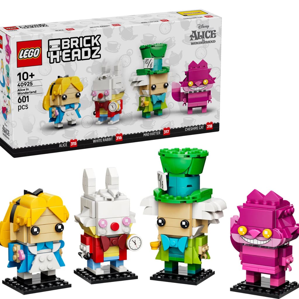 Lego Brickheadz Alice no País das Maravilhas 40925 601 Peças