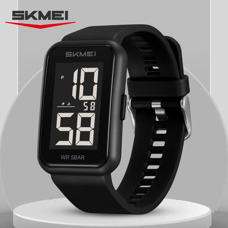 SKMEI Trendy Student Sports Relógio eletrônico à prova d'água Relógio esportivo multifuncional masculino feminino relógi