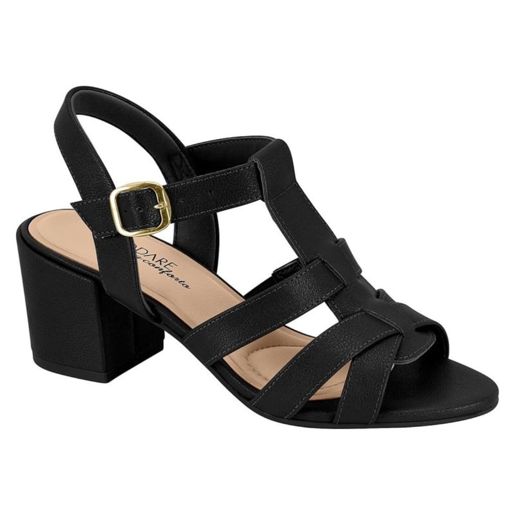Sandália Modare Ultra Conforto Salto Bloco Casual 7109.484