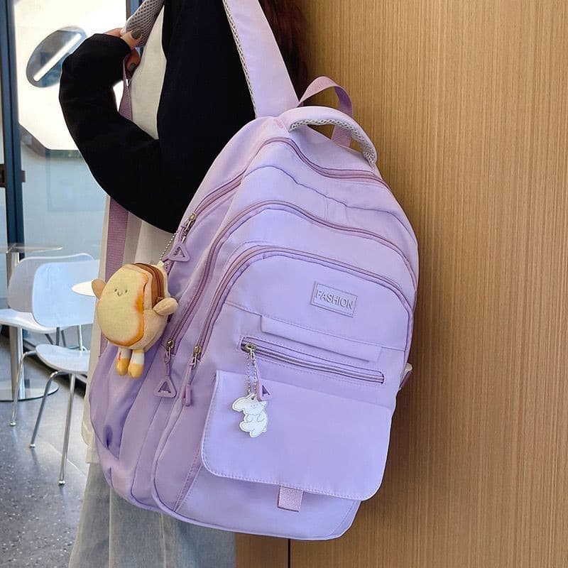 Mochila Escolar Unissex Japonesa de Alta Qualidade Grande Capacidade CL5019