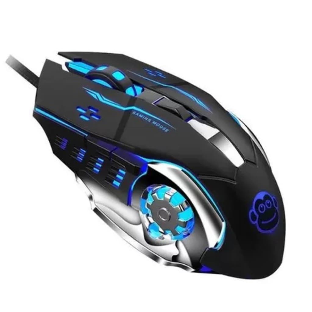 Mouse Gamer Ergonômica 2400dpi Tekone 6 Botões
