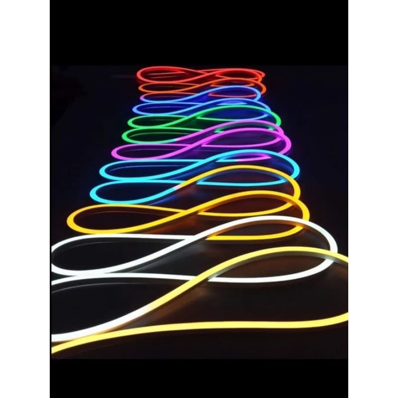 FITA LED NEON ROLO 5M 12V COLORIDA TYF C/FONTE