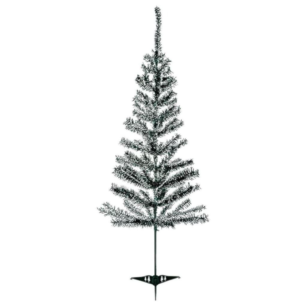 Árvore de Natal 120cm 100 Galhos Neve Nevada Pinheiro Verde