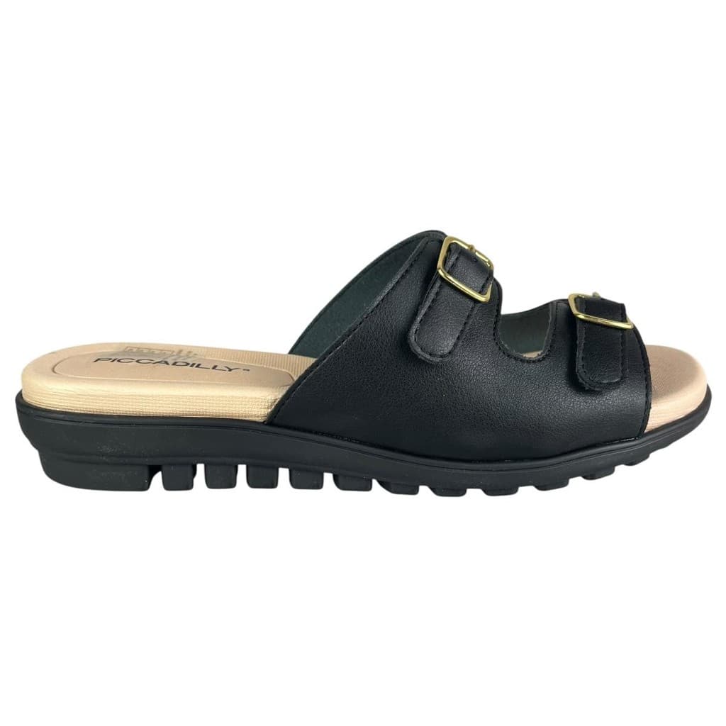 Chinelo Papete Feminina Piccadilly Confortável com Ajuste