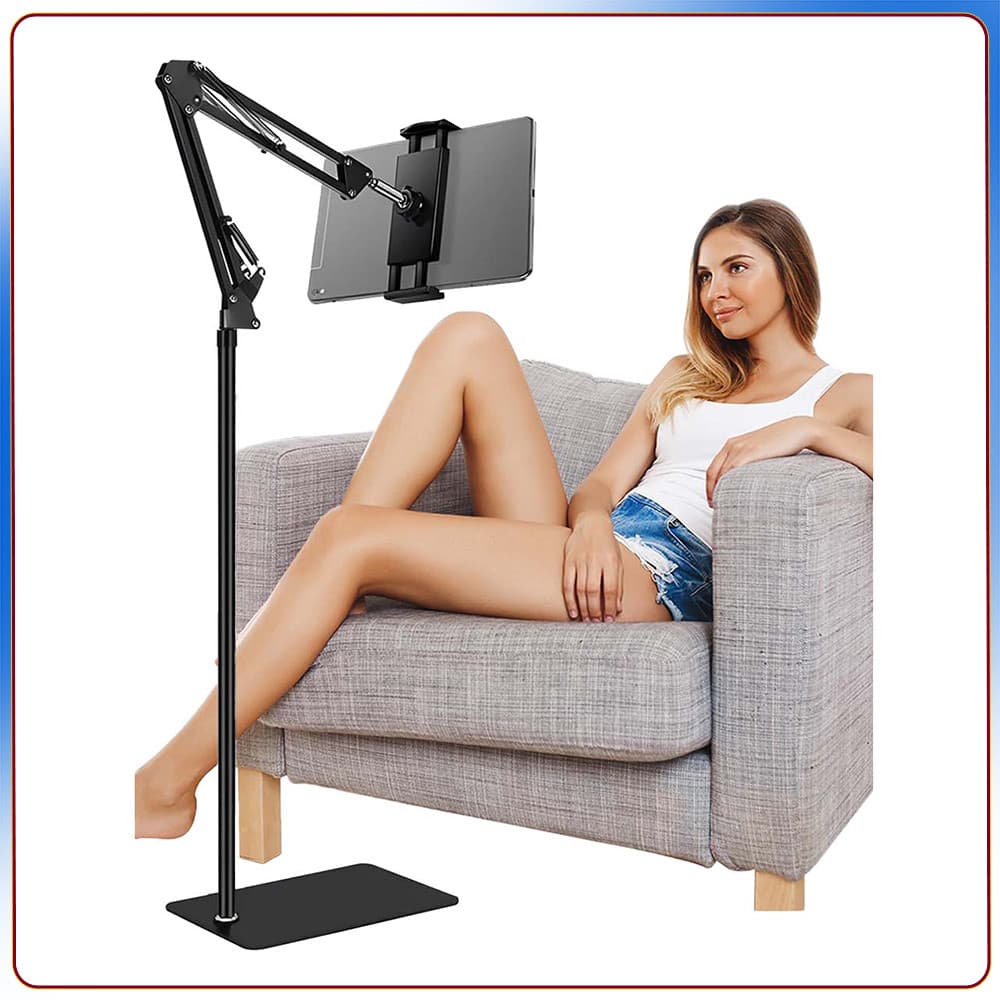 Suporte de chão para tablet e celular, suporte Universal para tablet, suporte Cantilever de chão