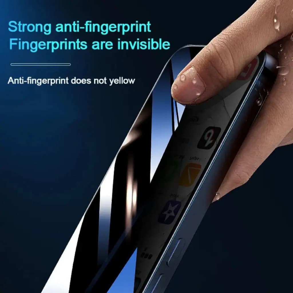 KIT5 Vidro Temperado 3D Privativa Anti Spy Premium – Ideal para iPhone 17, XS, XR, 11, 12, 13, 14, 15 e 16 Pro Max
