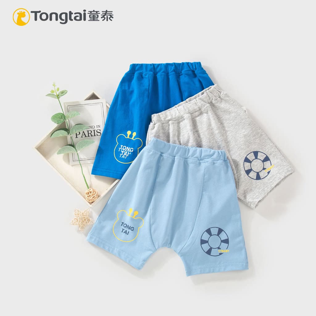 Tongtai verão novo estilo estilo fino shorts infantis passeio calças esportivas meninos calças do bebê shorts virilha ab