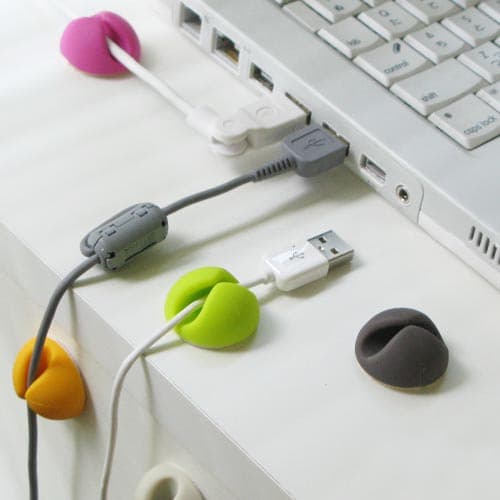 6 pçs arranjo de fio arranjo de cabo USB fixador de fio rede cabo de armazenamento cartão organizador cabo organizador H