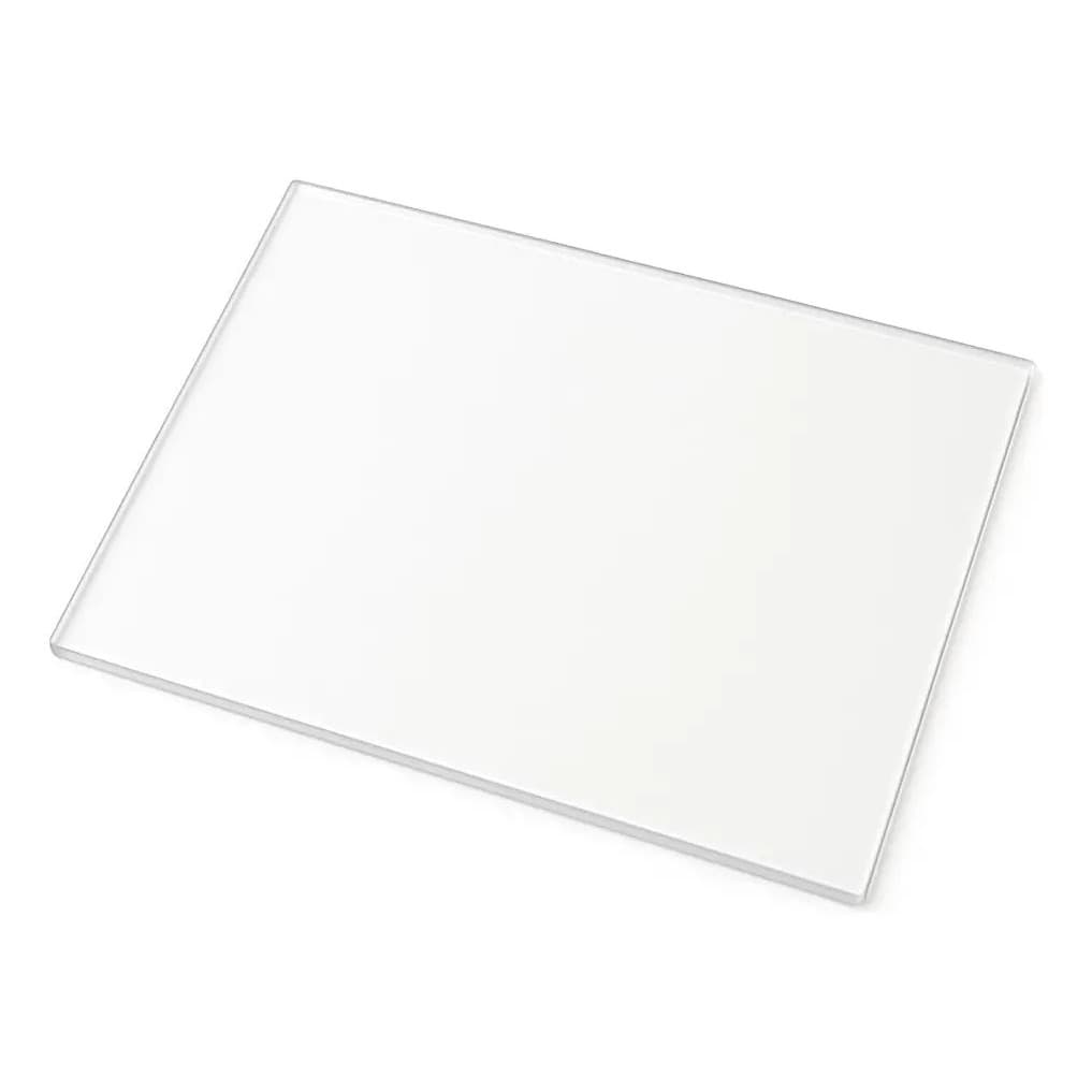 Placa Chapa Acrílico Cristal Transparente 60x40cm 2mm