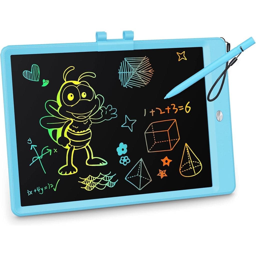 Tablet de Escrita LCD KOKODI, Presentes para Meninos e Meninas de 3 Anos, Tablet de Desenho Colorido de 10 Polegadas, Bl