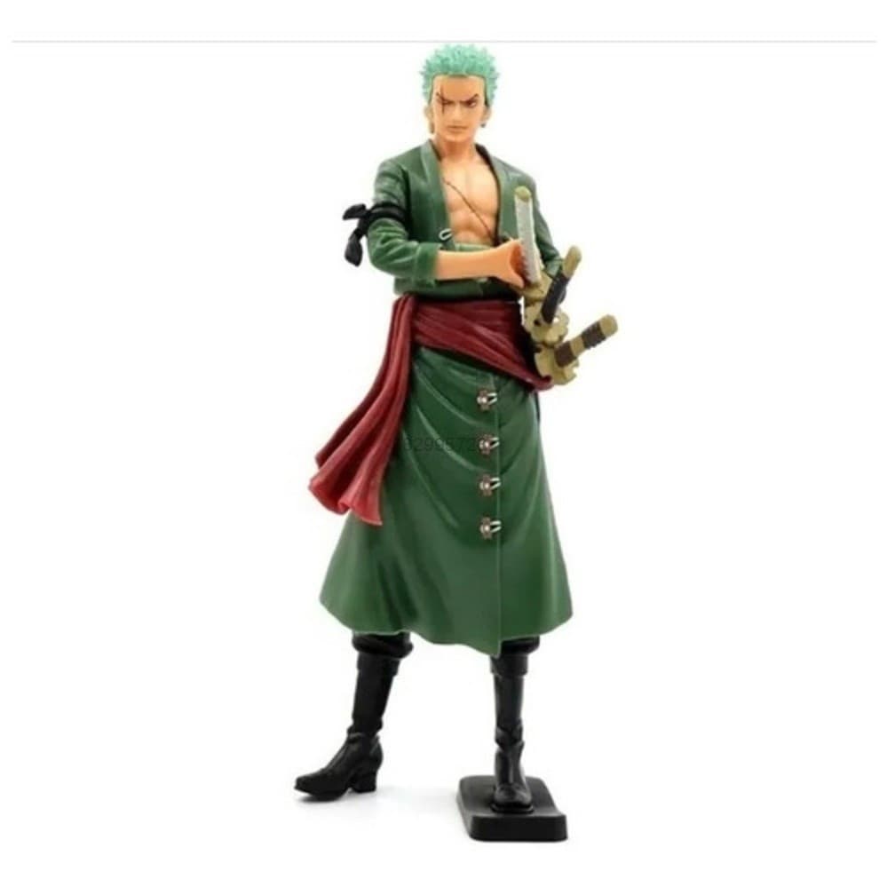 Zoro Boneco Roronoa 28cm Action Figure One Piece Novo Luffy