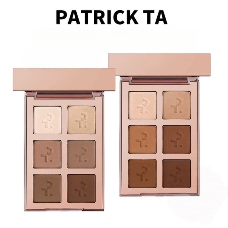 PATRICK TA Placa De Sombra De Olho De Seis Cores Fosco Outono Branco Frequentemente À Prova D'água De Suor Novato Cor Te