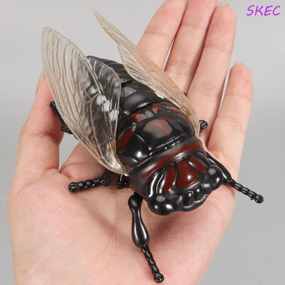 Brinquedo Modelo De Inseto SKEC , Brinquedos De Insetos De Enrolamento De Corrente De Cigarra De Simulação , Truque De B